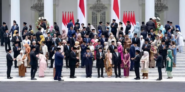 Daftar Lengkap Menteri dan Wakil Menteri Kabinet Merah Putih Prabowo-Gibran