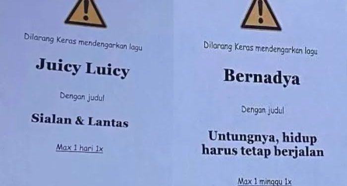 Lagu Juicy Luicy dan Bernadya Dilarang di Tempat Kerja, Alasannya Bikin Netizen Heboh
