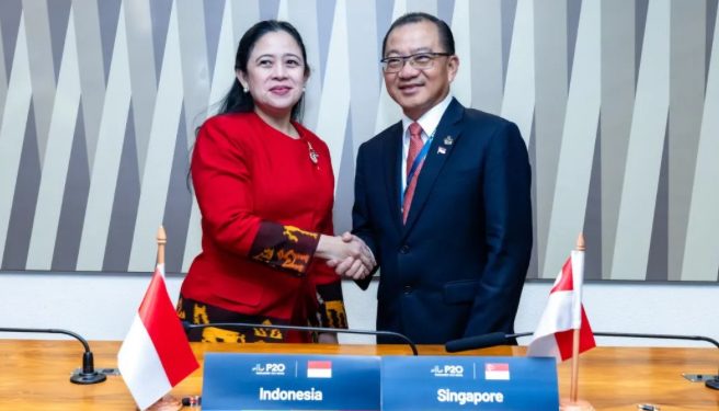 Puan Maharani Bahas Penguatan Generasi Muda dengan Ketua Parlemen Singapura