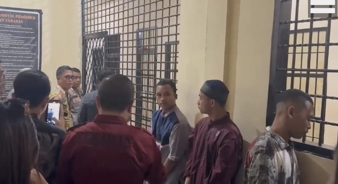 Polda Sulteng Gelar Rekonstruksi Kasus Penganiayaan Tahanan oleh Oknum Polri