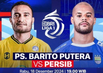 Persib Bandung Taklukkan Barito Putera 2-1, Pertahankan Posisi Kedua di Klasemen Liga 1