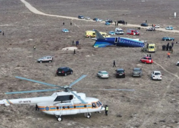 38 Orang Tewas dalam Kecelakaan Pesawat Azerbaijan di Kazakhstan