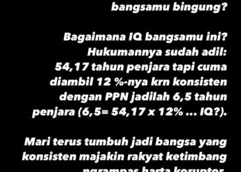 Vonis Harvey Moeis: Sujiwo Tejo Soroti Hukuman dan Kaitan dengan PPN 12 Persen