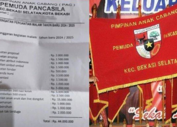 Ketua Pemuda Pancasila Bekasi Selatan Terima Sanksi Akibat Proposal Rp44 Juta untuk Tahun Baru