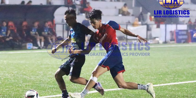 LJR Logistics Tutup Akhir Tahun dengan Turnamen Sepak Bola