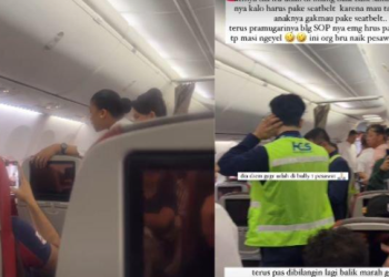 Heboh Ibu Penumpang Batik Air Diturunkan, Ogah Pakai Sabuk Pengaman, Pramugari Jadi Sorotan