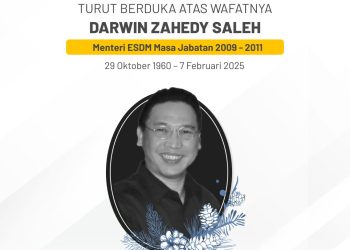 Kementerian ESDM Berduka: Kepergian Darwin Zahedy Saleh
