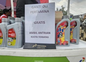 Servis Oli Gratis untuk Motor Korban Banjir di Bekasi