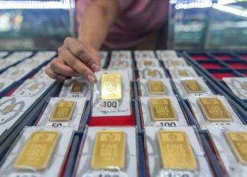 Harga Emas Cetak Rekor Tertinggi Sepanjang Masa
