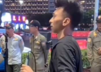 Viral TikTokers Buat Konten Diusir Satpol PP saat Live di Bundaran HI, Ini Penjelasan Anak Buah Pramono