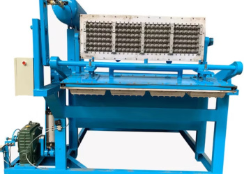 Dari Sampah Jadi Bisnis Menjanjikan, Mesin Ini Bikin Rak Telur Ramah Lingkungan